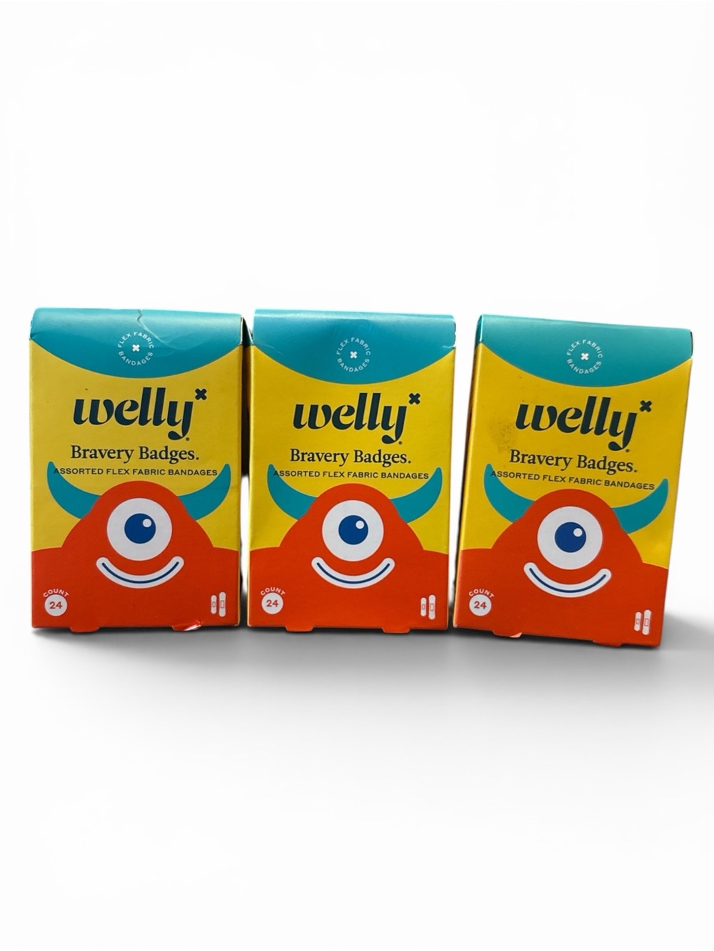 Bundle of 3 Welly Bravery Badges
